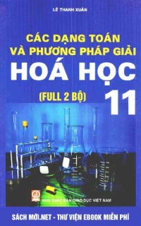 Các dạng toán và Phương pháp giải Hóa học 11