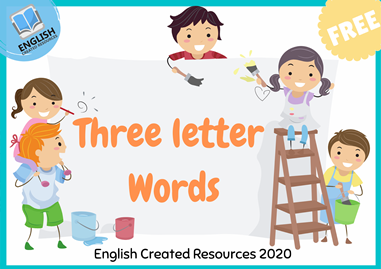 Three Letter Words Worksheets