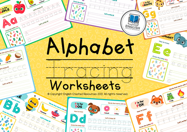 Alphabet Tracing Activity Book