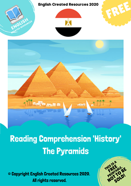 Reading Comprehension History The Pyramids