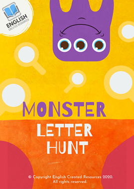 Letter Hunt Coloring Book