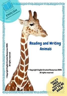 Reading and Writing Worksheets ( Animals )