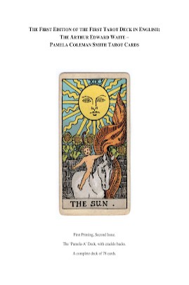 The first edition of the first tarot deck in english the arthur edward waite