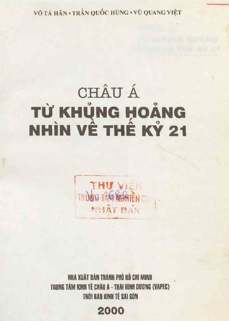 Châu Á từ khủng hoảng nhìn về thế kỷ 21