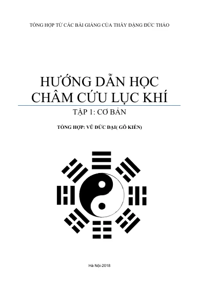 Hướng dẫn học châm cứu lục khí